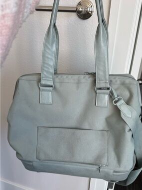 Beis Mini Weekender Bag in Slate Blue